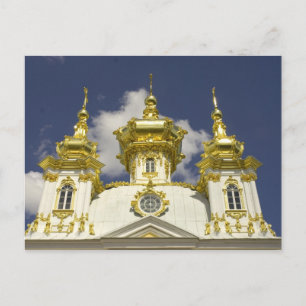 Russia. Petrodvorets. Peterhof Palace. Peter the 4 Postcard