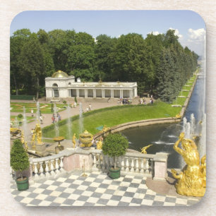 Russia. Petrodvorets. Peterhof Palace. Peter the Coaster