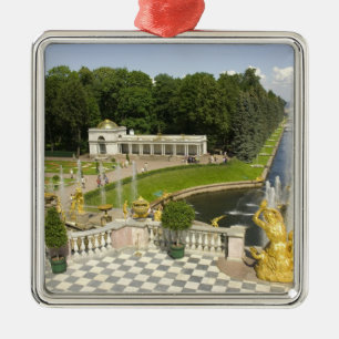 Russia. Petrodvorets. Peterhof Palace. Peter the Metal Tree Decoration