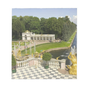 Russia. Petrodvorets. Peterhof Palace. Peter the Notepad