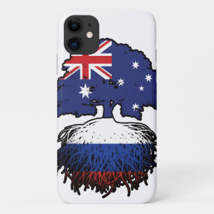 Russia Russian Australian Australia Tree Roots Case-Mate iPhone Case