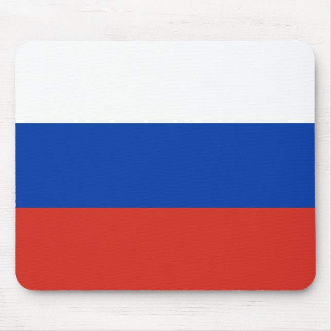 Russia (Russian) Flag Mouse Pad (Front)