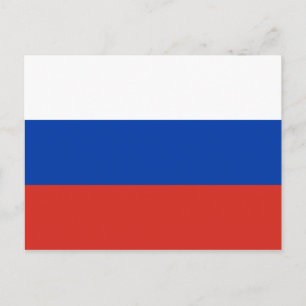 Russia (Russian) Flag Postcard