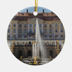 Russia, Saint Petersburg, Peterhof, Grand Palace 4 Ceramic Tree Decoration