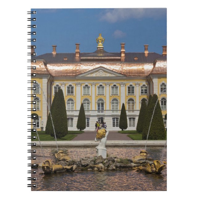 Russia, Saint Petersburg, Peterhof, Grand Palace Spiral Notebook (Front)