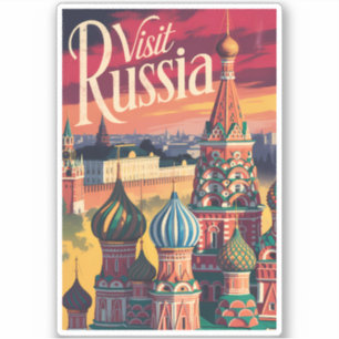 Russia St Basil's Cathedral Illustration Travel