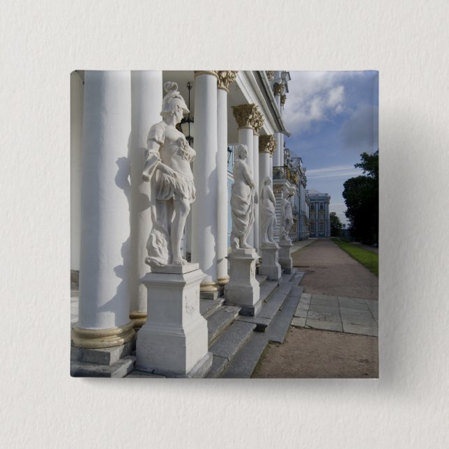 Russia, St. Petersburg, Catherine's Palace (aka 10 15 Cm Square Badge (Front)