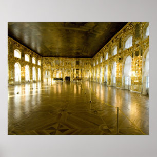 Russia, St. Petersburg, Catherine's Palace (aka 11 Poster