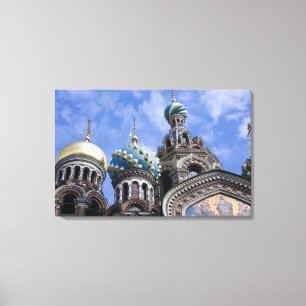 Russia, St. Petersburg, Nevsky Prospekt, The 2 Canvas Print