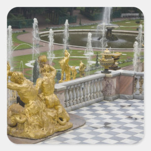 Russia, St. Petersburg, Peterhoff (aka 2 Square Sticker