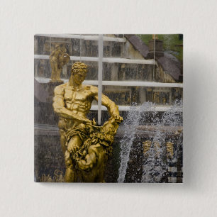 Russia, St. Petersburg, Peterhoff (aka 3 15 Cm Square Badge