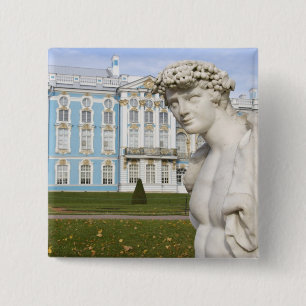 Russia, St. Petersburg, Pushkin, Catherine's 3 15 Cm Square Badge