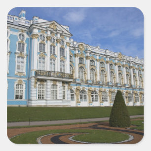 Russia, St. Petersburg, Pushkin, Catherine's 4 Square Sticker