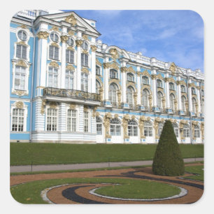 Russia, St. Petersburg, Pushkin, Catherine's Square Sticker