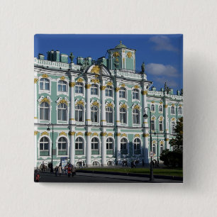 Russia, St. Petersburg, Winter Palace, The 2 15 Cm Square Badge
