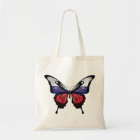 Russia Swallowtail Butterfly Flag