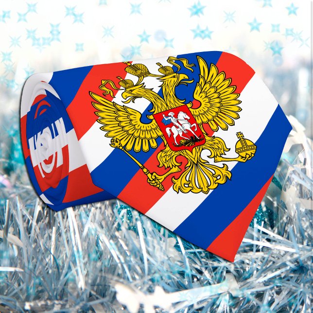 Russia Ties, fashion Russian Flag business Tie (Creator Uploaded)