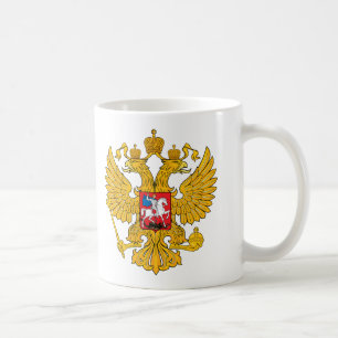 Russia Two Headed Eagle Coffee Mug