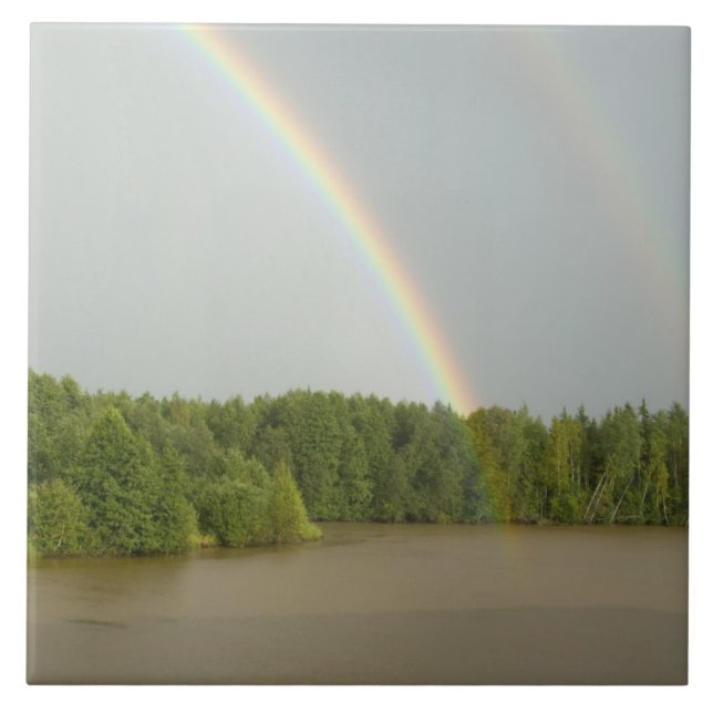 Russia, Typical river views between Goritzy & Tile (Front)