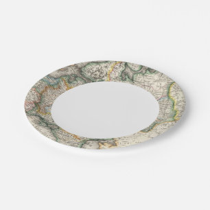 Russia, Ukraine Paper Plate