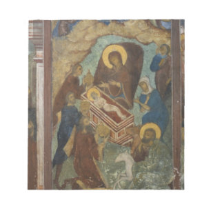 Russia, Yaroslavl, fresco in Cathedral of St. 2 Notepad