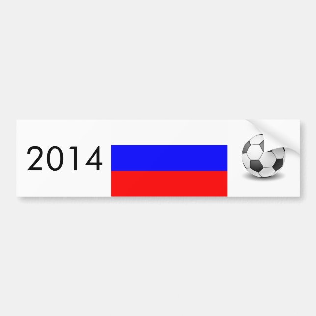 RUSSIA - year template Bumper Sticker (Front)