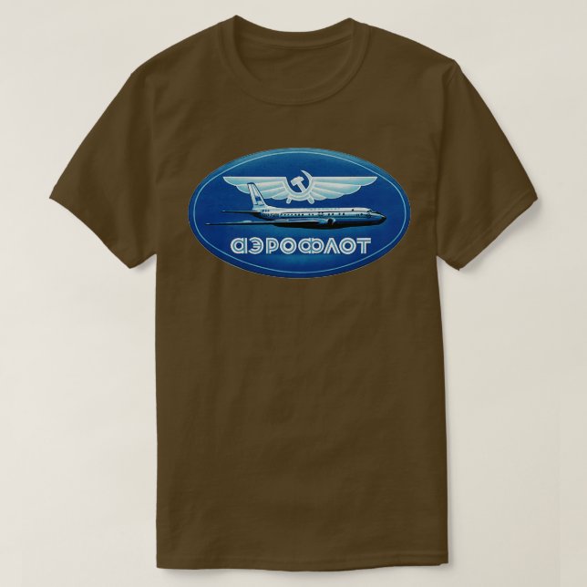 Russian airline T-Shirt (Design Front)