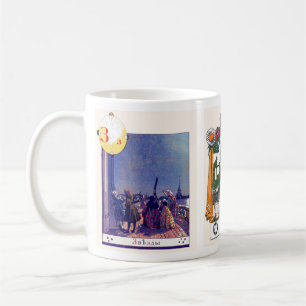 Russian Alphabet Picture Mugs, Set I (No. 3 of 5) Coffee Mug