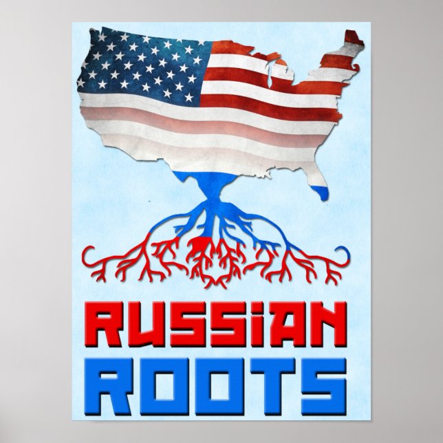 Russian American Roots  Poster (Front)