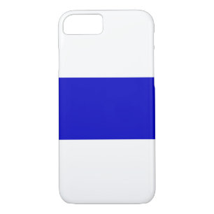 russian anti war flag ukraine blue line solidarity Case-Mate iPhone case