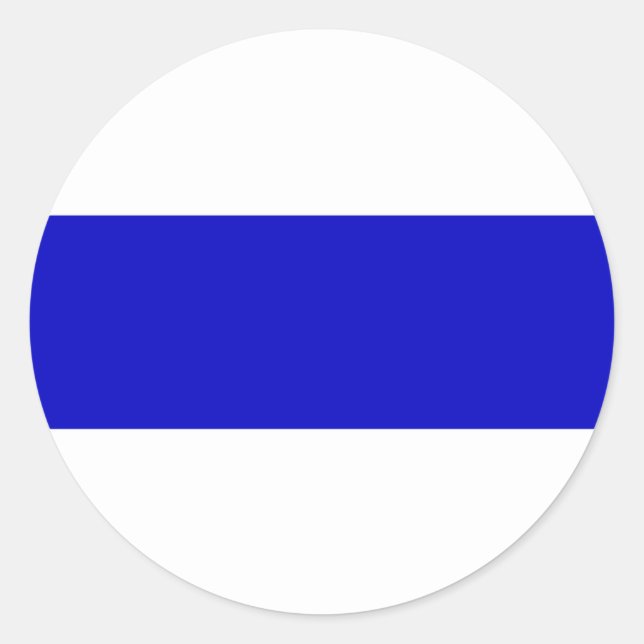 russian anti war flag ukraine invasion solidarity  classic round sticker (Front)