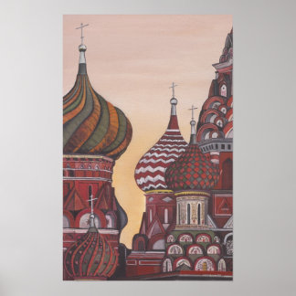 Russian Architecture Poster