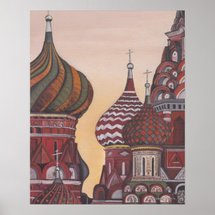 Russian Architecture Poster