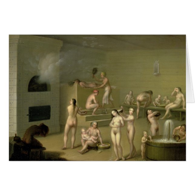 Russian Bath, 1825 (Front Horizontal)