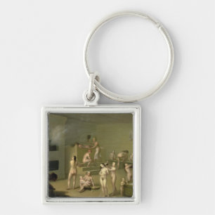 Russian Bath, 1825 Key Ring