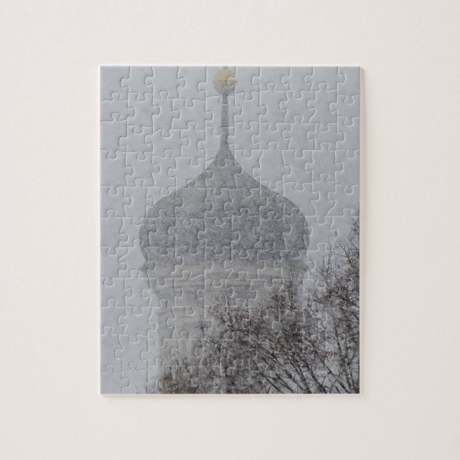 Russian Blizzard Jigsaw Puzzle (Vertical)