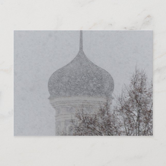 Russian Blizzard Postcard (Front)