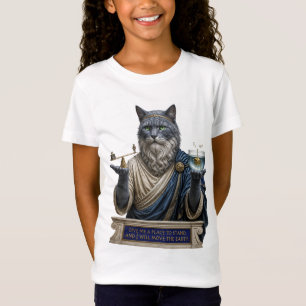 Russian Blue Archimedes Cat T-Shirt