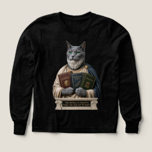 Russian Blue Aristotle Cat