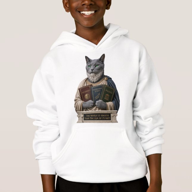 Russian Blue Aristotle Cat (Front)