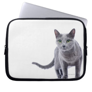 Russian Blue Cat Laptop Sleeve
