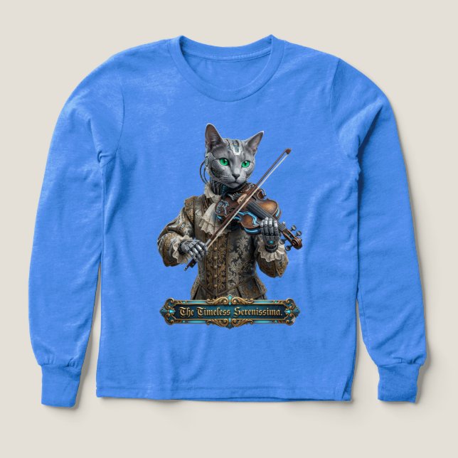 Russian Blue Cat Of The Timeless Serenissima (Design Front)
