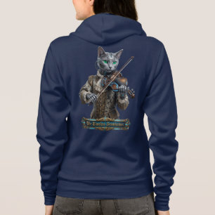 Russian Blue Cat Of The Timeless Serenissima Hoodie