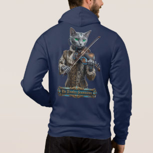 Russian Blue Cat Of The Timeless Serenissima Hoodie