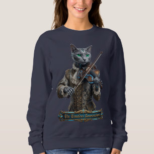 Russian Blue Cat Of The Timeless Serenissima Sweatshirt
