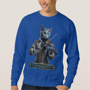 Russian Blue Cat Of The Timeless Serenissima Sweatshirt