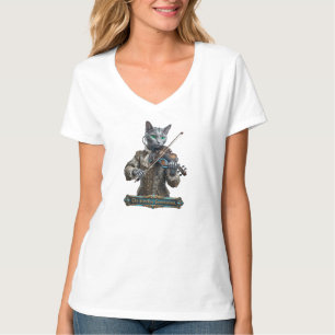 Russian Blue Cat Of The Timeless Serenissima T-Shirt
