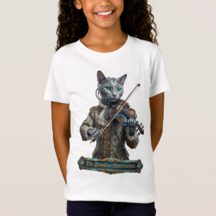 Russian Blue Cat Of The Timeless Serenissima T-Shirt