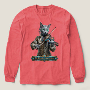 Russian Blue Cat Of The Timeless Serenissima Tri-Blend Shirt