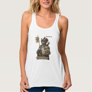 Russian Blue Conquistador Cat – Honour & Legacy Singlet